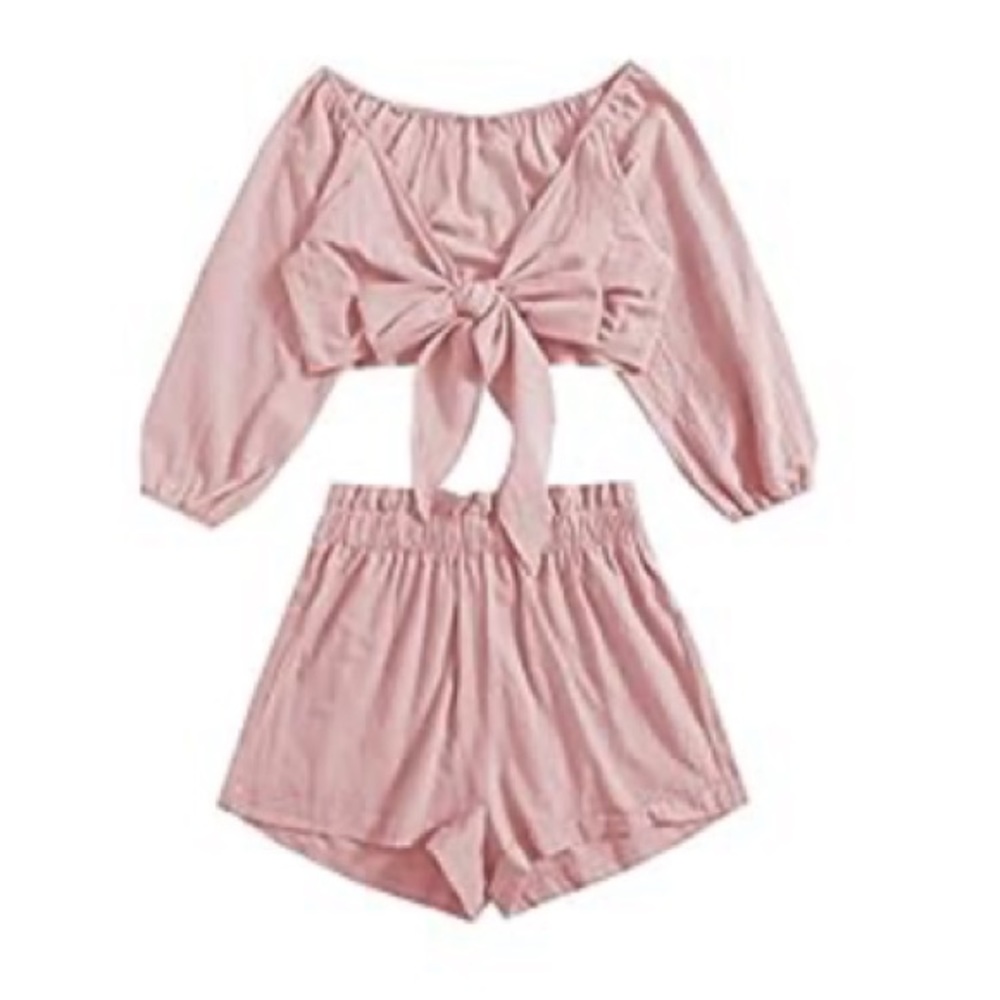 Amazon Pink Two-Piece Set - Picture 3 of 3